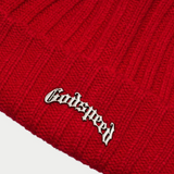 Godspeed OG Logo Emblem Beanie (Red) - Godspeed