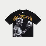 Godspeed Mankind vs Ai III Short Sleeve (Black/Yellow) T-Shirt - Godspeed