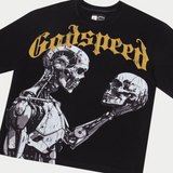 Godspeed Mankind vs Ai III Short Sleeve (Black/Yellow) T-Shirt - Godspeed