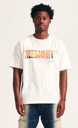 Memory Lane "Desert Scene" Off White Tee - Memory Lane