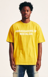 Memory Lane "A.O.N." Citron Tee - Memory Lane