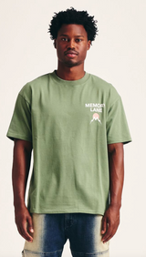 Memory Lane "Core Flip" Moss Tee - Memory Lane