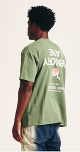 Memory Lane "Core Flip" Moss Tee - Memory Lane