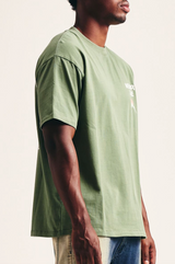 Memory Lane "Core Flip" Moss Tee - Memory Lane