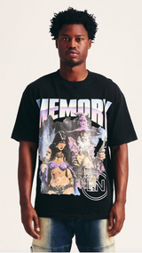 Memory Lane "Heavy Metal" Black Tee - Memory Lane