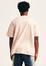 Memory Lane "Heavy Metal" LT Pink Tee - Memory Lane