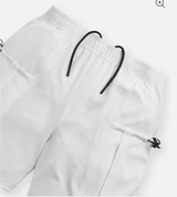 PAPER PLANES Flight Lined Cargo Shorts (White) - Paper Plane
