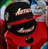 New Era Houston Astros American League Side Patch Fitted - New Era