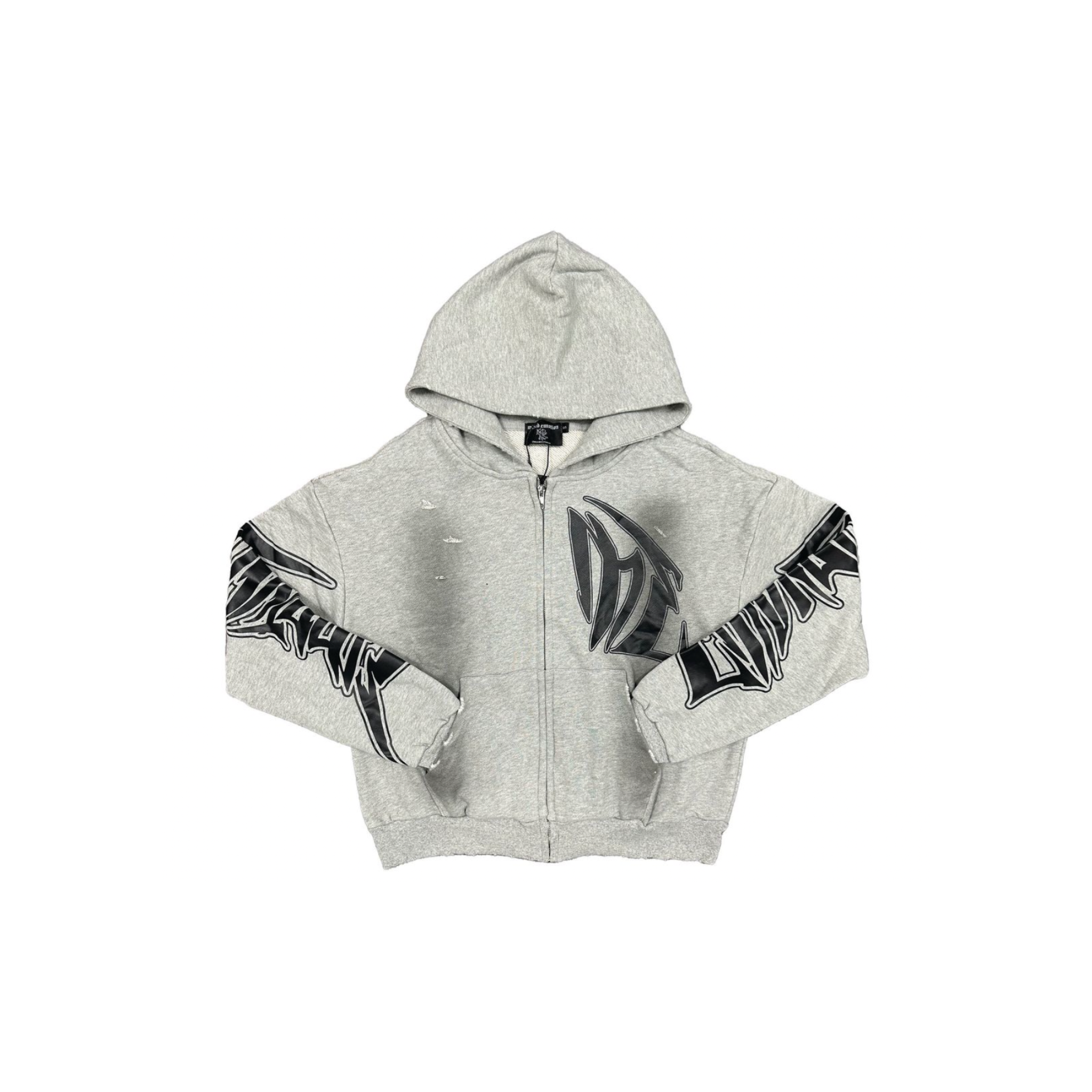 Mixed Emotion "Grey Faded" Hoodie - Mixed Emotion