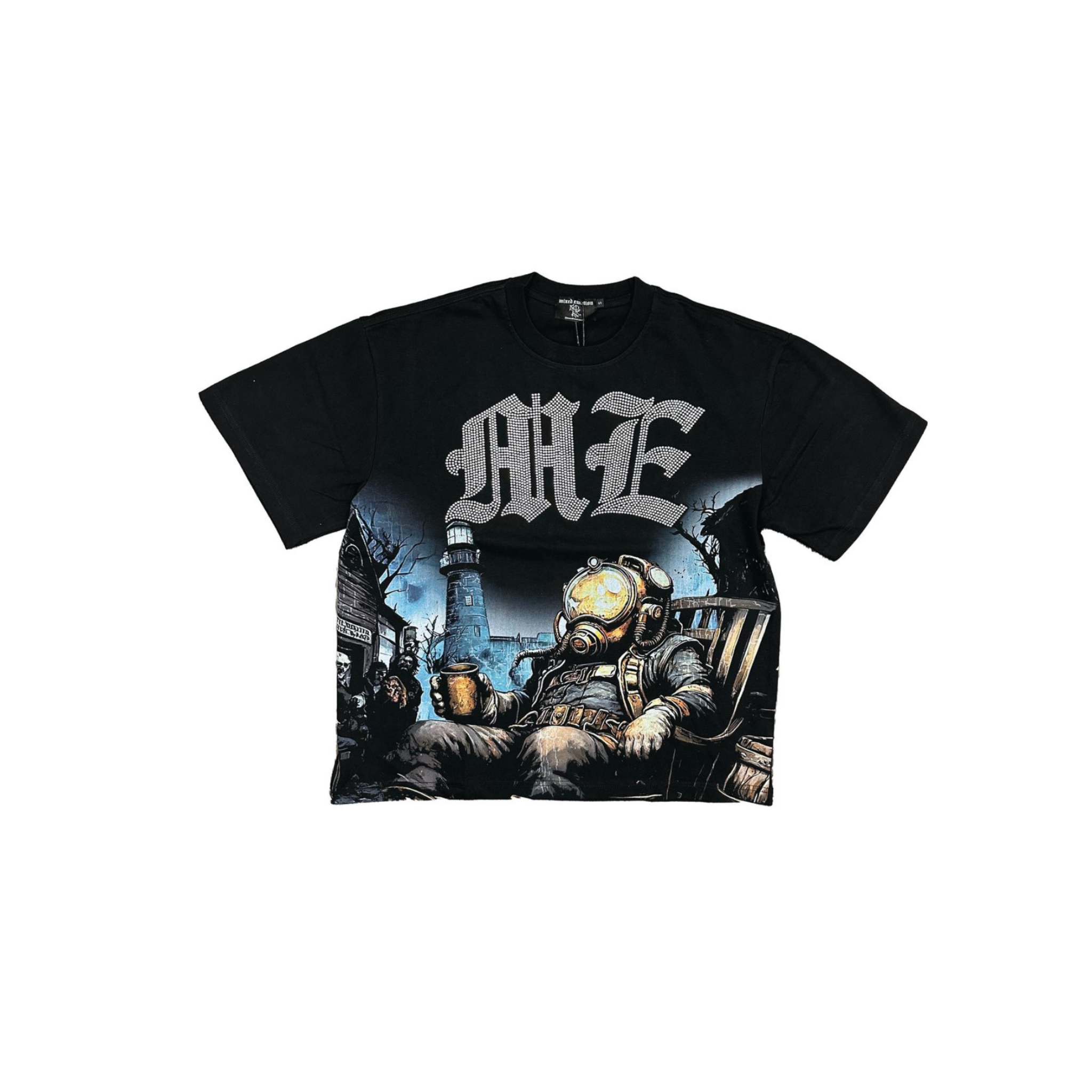 Mixed Emotion "Astronaut" Rhinestone Tee - Mixed Emotion