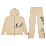 Godspeed OG Logo Sweatsuit V2 (Cream/Bone) - Godspeed