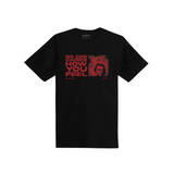 Outrank No One Cares Tee (Black) - Outrank