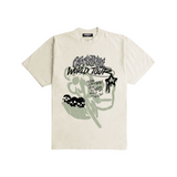 Outrank World Tour Heavyweight Tee (Cream) - Outrank