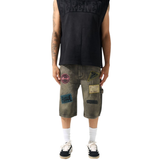 Serenede "PASSPORT" Denim Shorts (Tinted Charcoal)