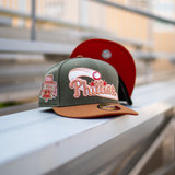 New Era Philadelphia Phillies 1996 ASG Red UV (Olive/Peanut) - New Era