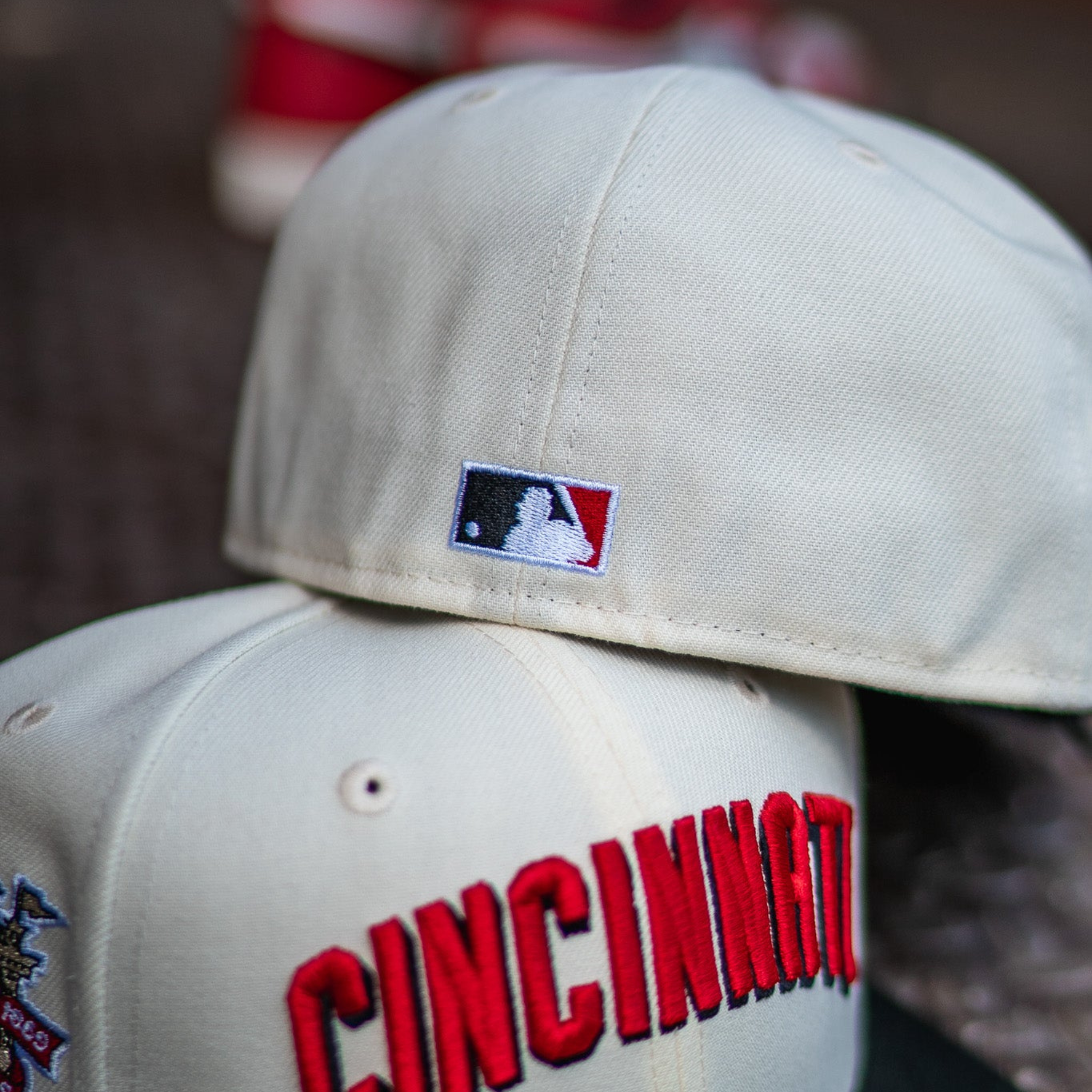 New Era Cincinnati Reds 150th Anniversary Good Grey UV (Off White/Black) - New Era