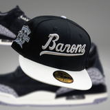 New Era Birmingham Barons 20th Anniversary Grey UV (Black/Off White) - New Era