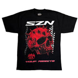 SZN Checkered Tee (Black) - SZN