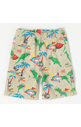Kids' Billionaire Boys Club "Birdie" cargo shorts (pale green olive) - Billionaire Boys Club