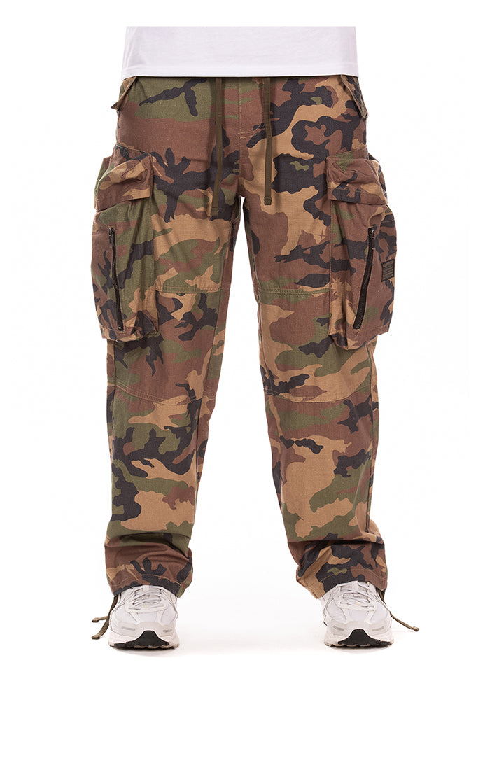 Billionaire Boys Club "Star" camo cargo pants (loose fit) - Billionaire Boys Club