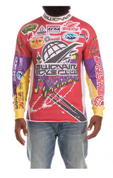 Billionaire Boys Club "PRO" LS Knit Tee  (White) - Billionaire Boys Club