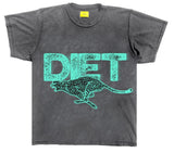 Diet Starts Monday Cheetah Tee (Vintage Black) - Diet Starts Monday