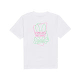 Kids Psycho Bunny Claude Graphic Tee (White) - Psycho Bunny