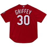 Mitchell & Ness Authentic Ken Griffey Jr Cincinnati Reds 2000 Button Front Jersey - Mitchell & Ness