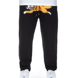 Ice Cream Running Dog Sweatpant (Black) - Ice Cream