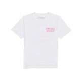 Kids Psycho Bunny Claude Graphic Tee (White) - Psycho Bunny