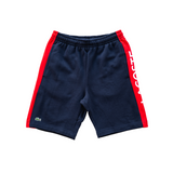 Lacoste Color Block Fleece Short (Navy/Red) - Lacoste