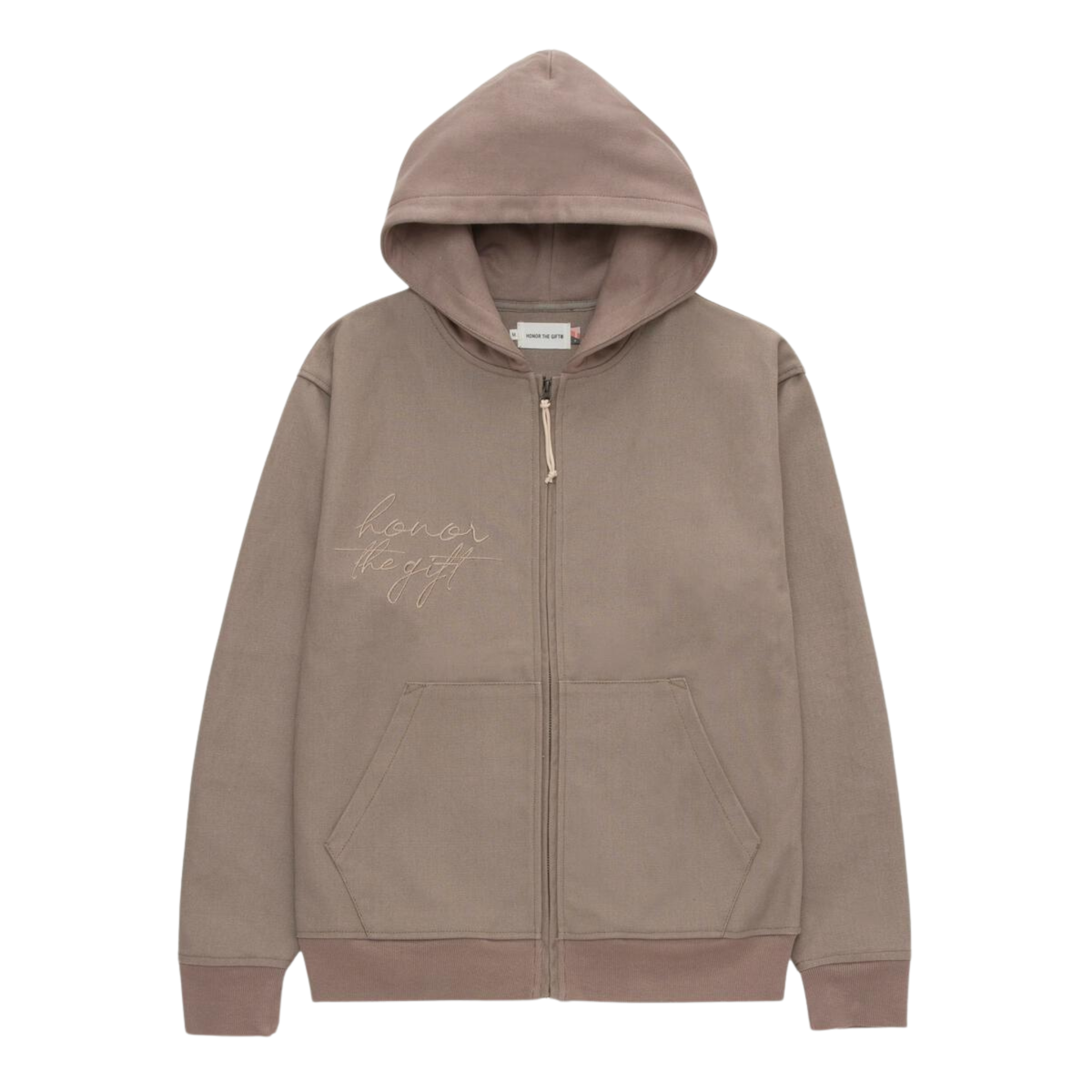 Honor The Gift Full Zip Truth Hoodie (Grey) - Honor The Gift