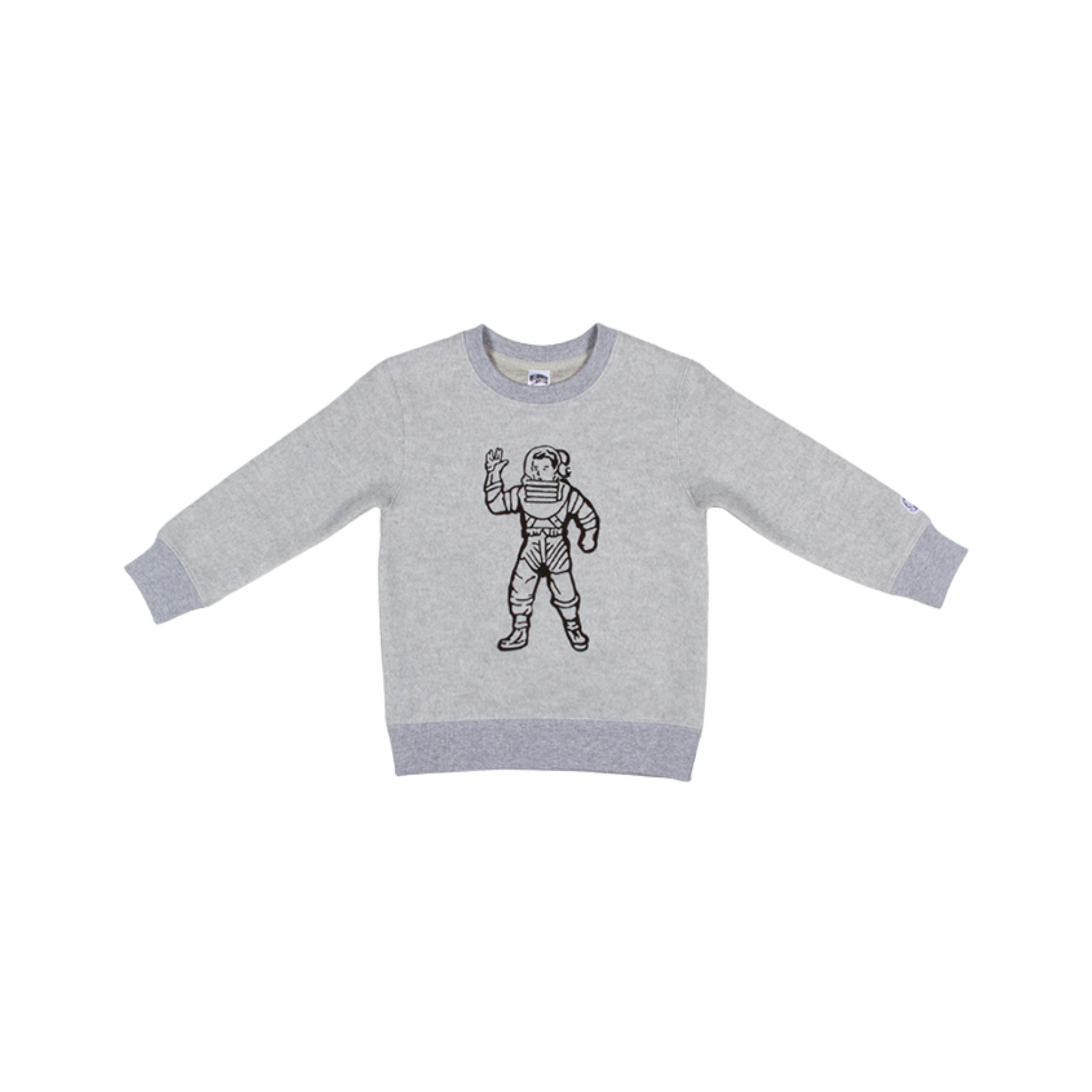 Kid's Billionaire Boys Club Astro Crewneck (Grey) - Billionaire Boys Club