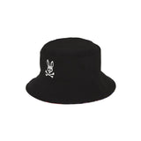 Kids Psycho Bunny Tyrian Reversible Bucket Hat - Psycho Bunny