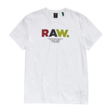 G-STAR MULTI COLORED RAW. T-SHIRT (White) - G-Star RAW