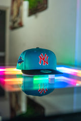 New Era New York Yankees 1996 World Series Cement UV (Aqua/Black) - New Era