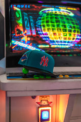 New Era New York Yankees 1996 World Series Cement UV (Aqua/Black) - New Era