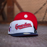 New Era Cleveland Guardians Red UV (Good Grey/Navy) - New Era