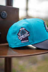 New Era Florida Marlins 25th Anniversary Bordeaux UV (Teal/Grey) - New Era