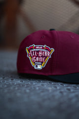 New Era Detroit Tigers 2005 ASG Yellow Gold UV (Burgundy/Black) - New Era