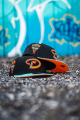 New Era Arizona Diamondbacks 1998 Inaugural Season Orange UV (Black/Mint) - New Era