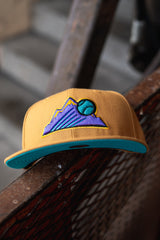 New Era Colorado Rockies 25th Anniversary Teal UV (Wheat) - New Era