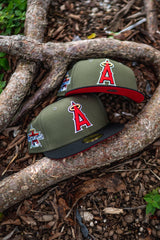 New Era Anaheim Angels 2010 ASG Red UV (Olive/Black) - New Era