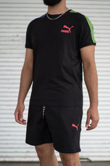 Puma Tee (Black/Multi) - Puma