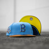 New Era Boston Red Sox 1961 ASG Cyber Yellow UV (Sky/Peanut) - New Era