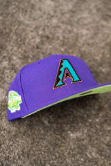 New Era Arizona Diamondbacks Cyber 2001 World Series Green UV (Purple) - New Era