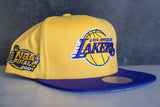 Mitchell & Ness Los Angeles Lakers Snapback (Yellow/Purple) - Mitchell & Ness