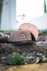 New Era Anaheim Angels 50th Anniversary Blush UV (British Khaki/Navy) - New Era