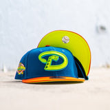 New Era Arizona Diamondbacks 2001 World Series Safety Yellow UV (Blue/Orange) - New Era