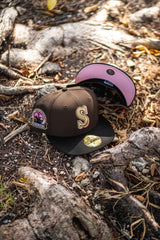 New Era Seattle Mariners 30th Anniversary Pink UV (Mocha/Black) - New Era